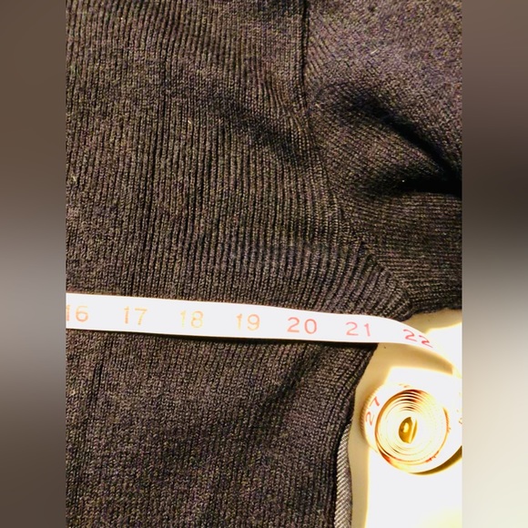 Vintage Prada Sport Navy denim sweater hybrid jacket sz 50 - Picture 15 of 16